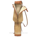 Traditional Quality Style Canvas and Leather Golf Stand & Carry Bags Golf Cart Bags